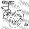 MAZDA D06133060B Wheel Hub